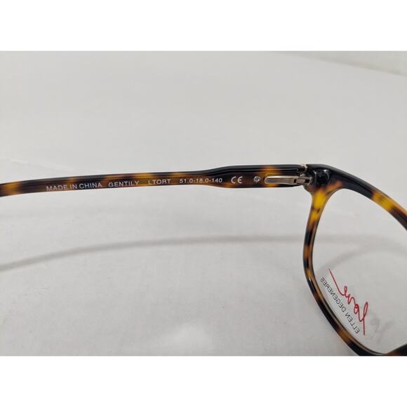 Love Ellen Degeneres Glasses Size 51 - 18 - 140 Gentily Tortoiseshell Pattern - Picture 5 of 7
